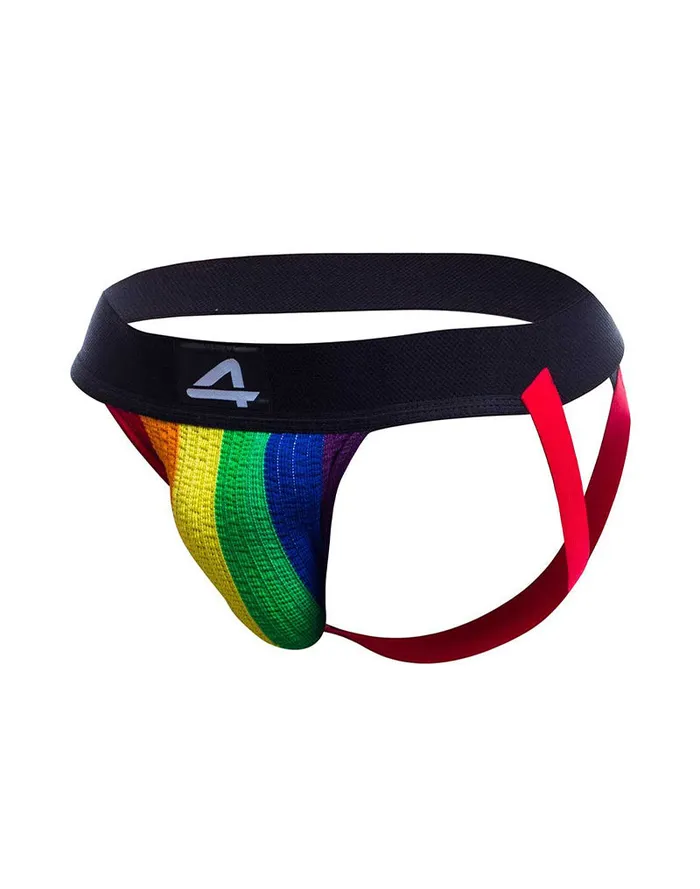 Cut4Men Female Sex Toys | Cut4Men - Sexy Jockstrap -  Pride - Rainbow
