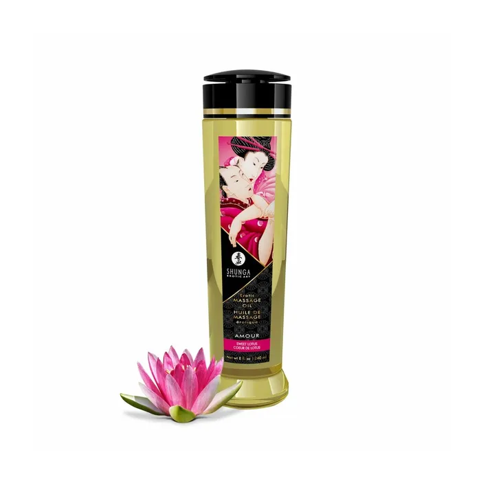 Vibrators | Shunga Olio per Massaggio Erotico Shunga 240 ml Loto Organica Vibrators | Shunga Olio per Massaggio Erotico Shunga 240 ml Loto Organica