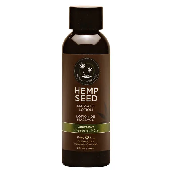 Couples Earthly Body Hemp Seed Massage Lotionml168