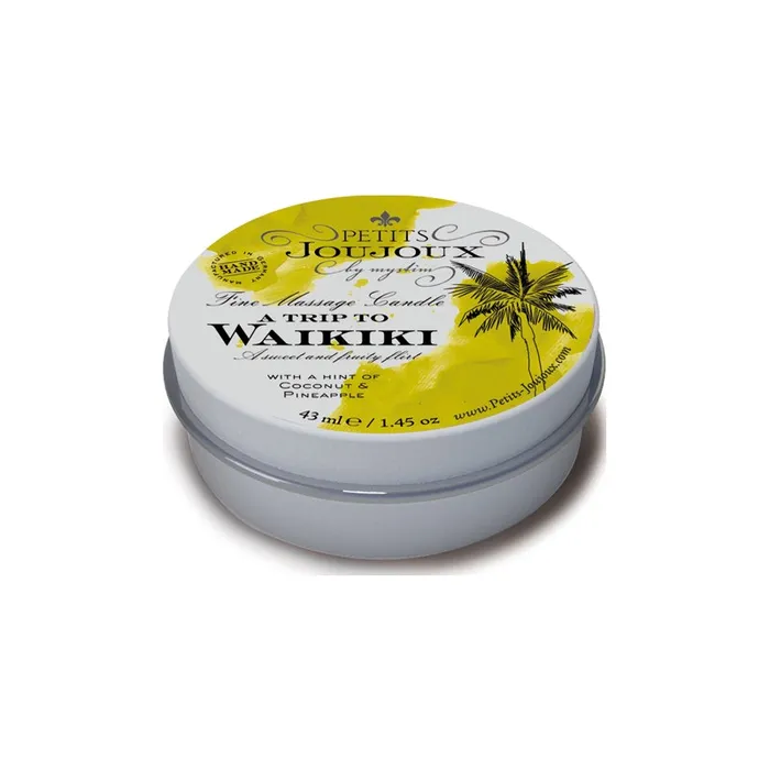 Couples Petits JouJoux Petits JouJoux Massage Candle Waikiki 43ml