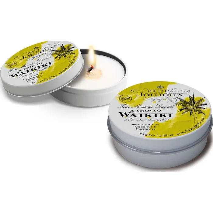 Couples | Petits JouJoux Petits JouJoux Massage Candle Waikiki 43ml