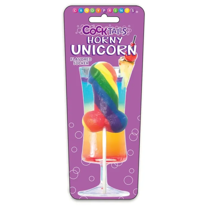 Horny Unicorn Cocktail Sucker Little Genie Vibrators