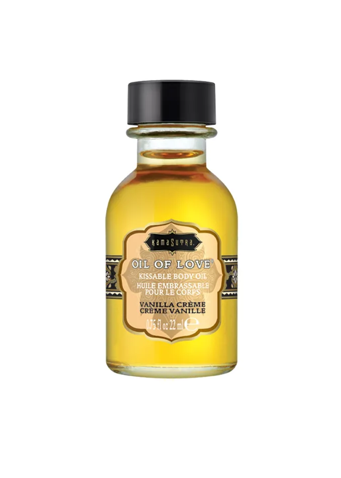 Kama Sutra Dildos Oil of Love Vanilla Creme 075 Fl Oz 22 ml