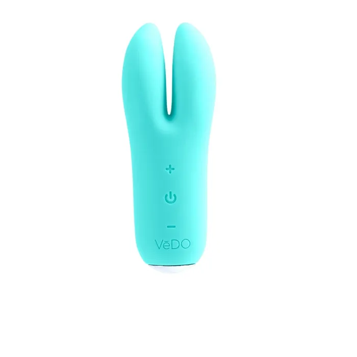 Kitti Rechargeable Dual Vibe - Tease Me Turquoise | Vedo Vibrators Kitti Rechargeable Dual Vibe - Tease Me Turquoise | Vedo Vibrators