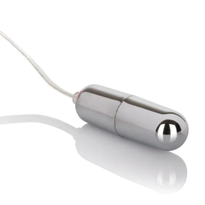 Male Sex Toys | CalExotics Silent Power Plug-In Vibrating Bullets with Speed Control