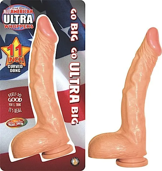 Nasstoys Female Sex Toys All American Ultra Whopper 11in Curved