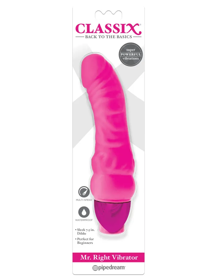 Vibrators | Classix Mr Right Vibrator - Pipedream