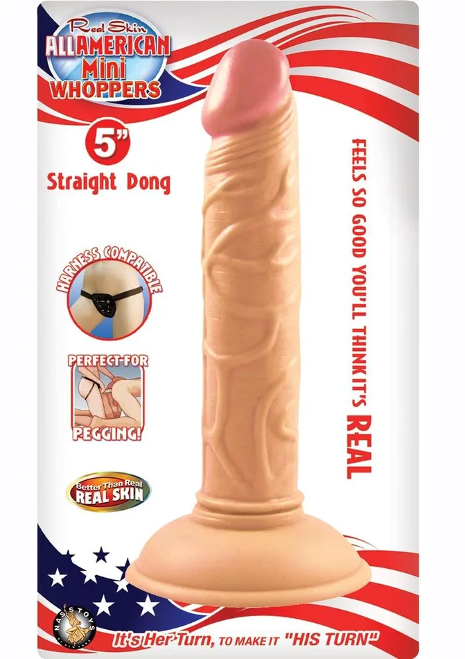 Dildos Whoppers Real Skin All American Mini Whoppers Dildo