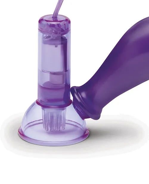 Female Sex Toys Lux Fetish Vibrating Nipple Suckers wWired Remote Control Purple Electric Eel INC Female Sex Toys Lux Fetish Vibrating Nipple Suckers wWired Remote Control Purple Electric Eel INC