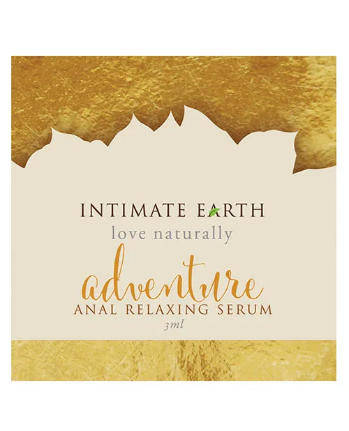 Intimate Earth Adventure Anal Relax Serum 3 ml Foil New Earth Trading LLC Anal