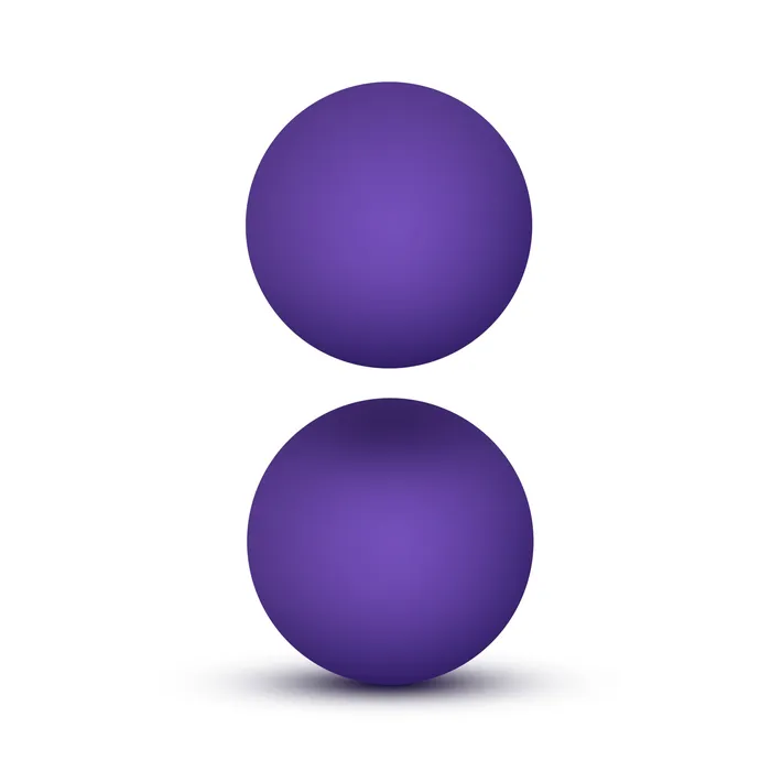 Luxe Double O Advanced Kegel Balls Purple Blush Novelties Female Sex Toys