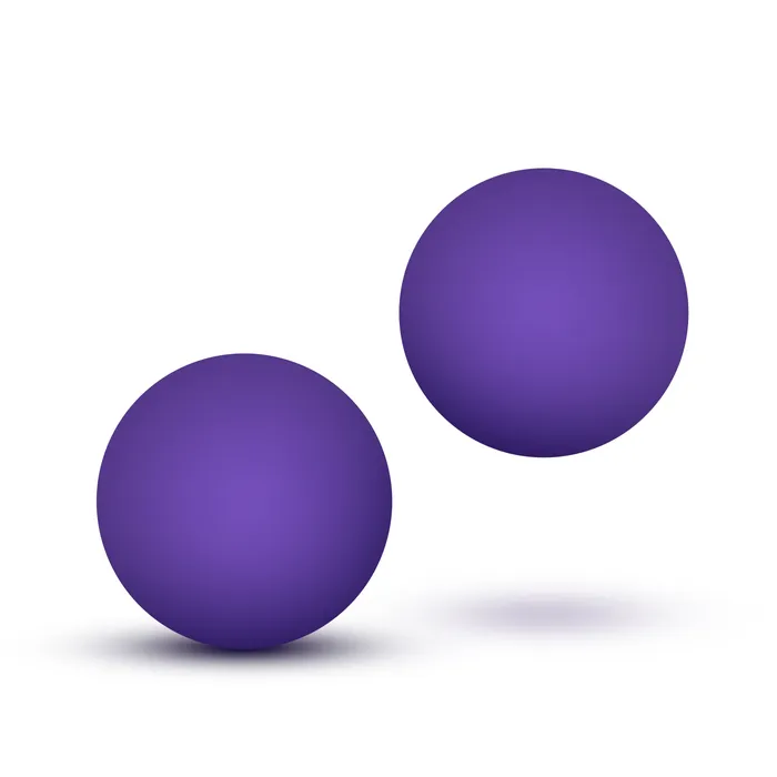 Luxe Double O Advanced Kegel Balls Purple Blush Novelties Female Sex Toys