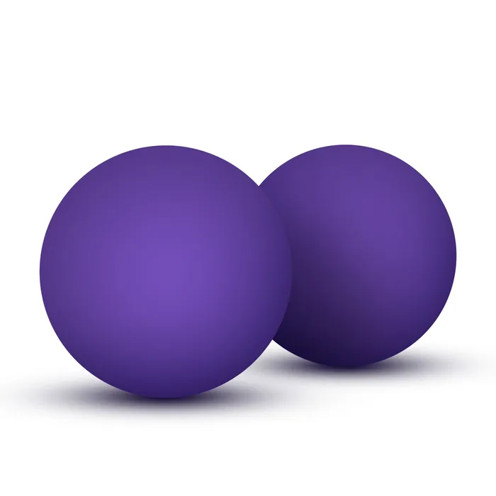 Luxe Double O Advanced Kegel Balls Purple Blush Novelties Female Sex Toys