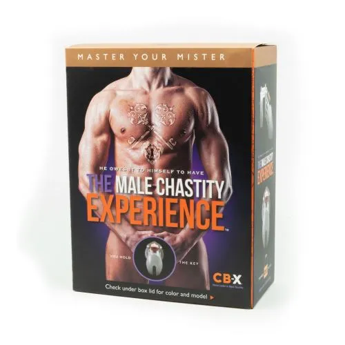 Male Sex Toys Cb6000s Kit 25in Clear Cock Cage Small CBX Male Chastity
