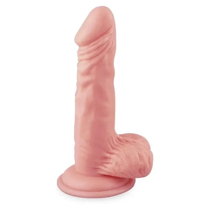 PAG Female Sex Toys 7inch Dildo with Balls Light