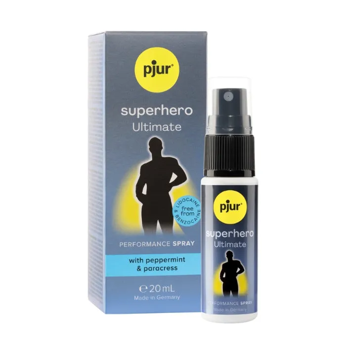 STR Pjur Delay Spray Ultimate Superhero 20ml Vibrators