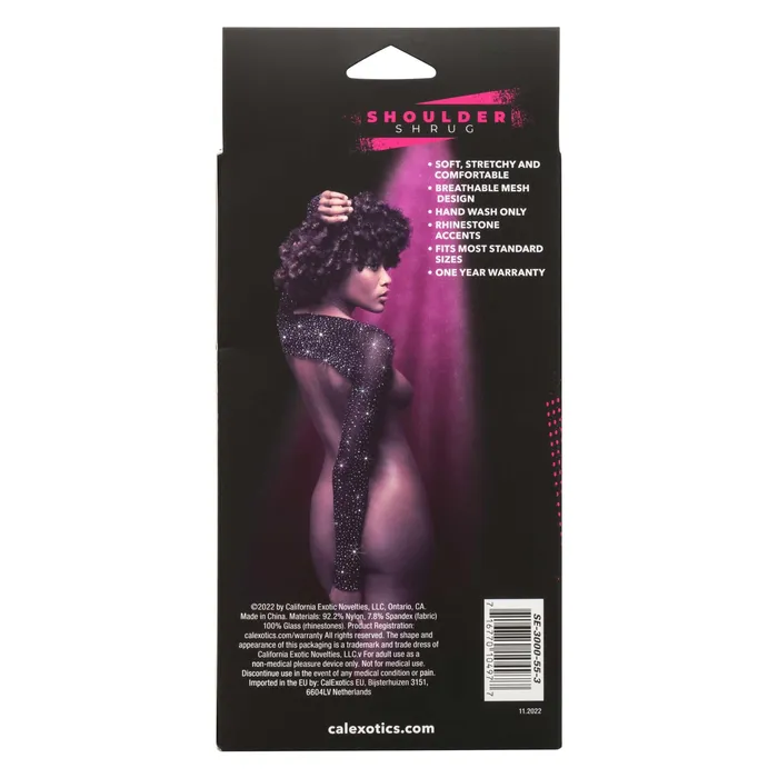 Radiance Shoulder Shrug Black CalExotics Anal Radiance Shoulder Shrug Black CalExotics Anal