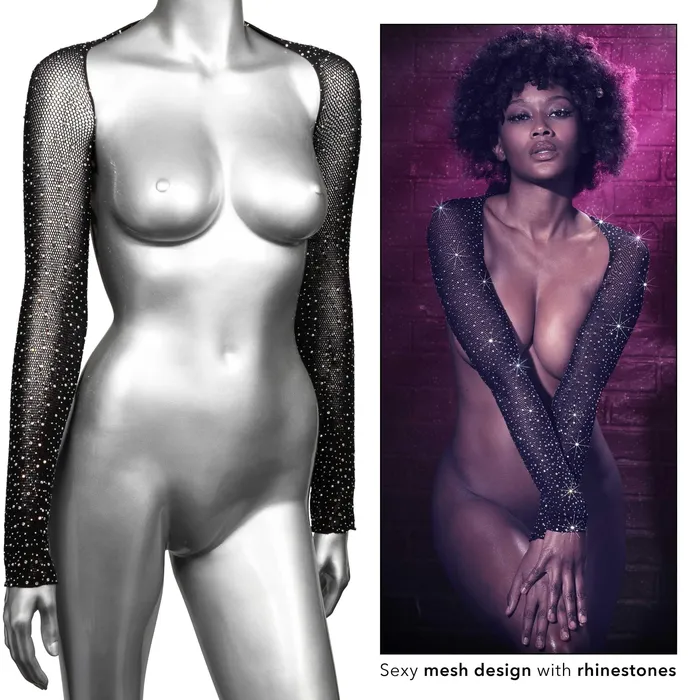 Radiance Shoulder Shrug Black CalExotics Anal Radiance Shoulder Shrug Black CalExotics Anal