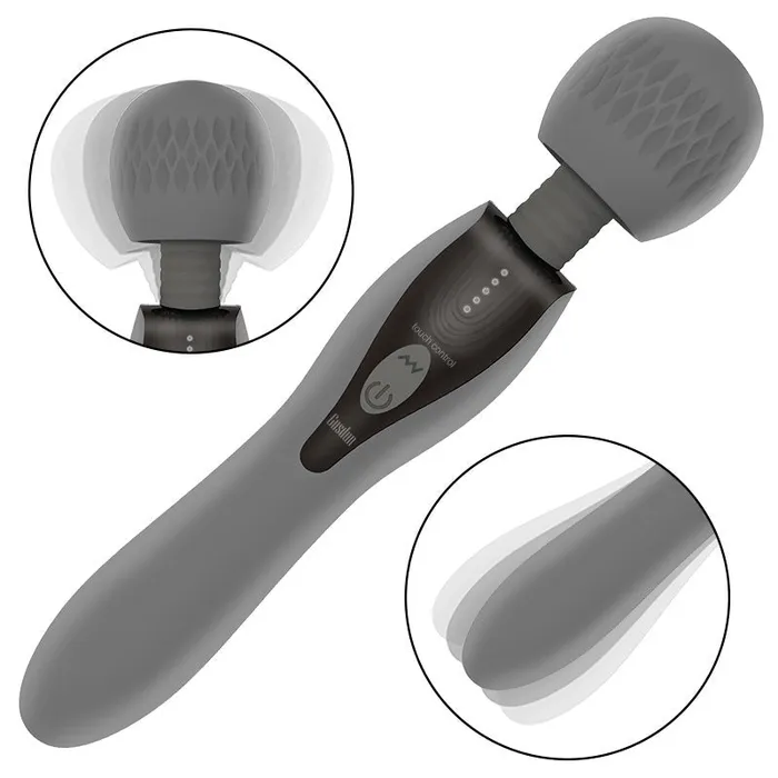 Everfun Dual Wand Vibrator with Touch Control Eccentric Playroom Essentials Female Sex Toys