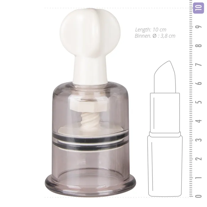 Fetish Collection Dildos Nipple and Clit Suckers Large 2 Pc