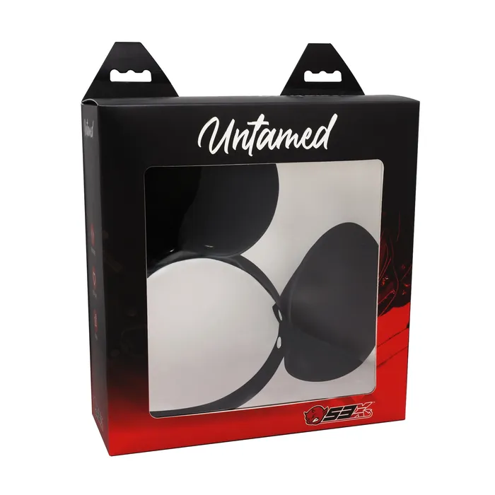 53X Anal UNTAMED BLACK LARGE MOUSE EARS