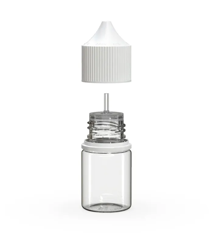 Chubby Gorilla Dildos Chubby Gorilla 20ML Stubby Unicorn Bottle Clear BottleWhite Cap