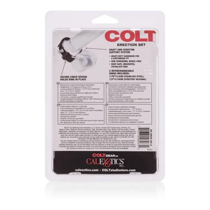Colt Erection Set California Exotic Novelties Anal