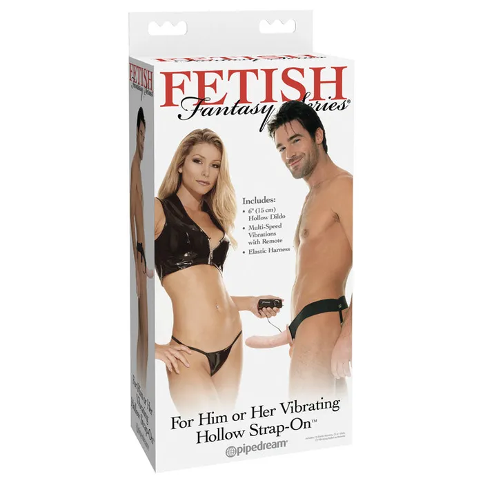 Female Sex Toys Pipedream Fetish Fantasy Series Vibrating Hollow Strapon