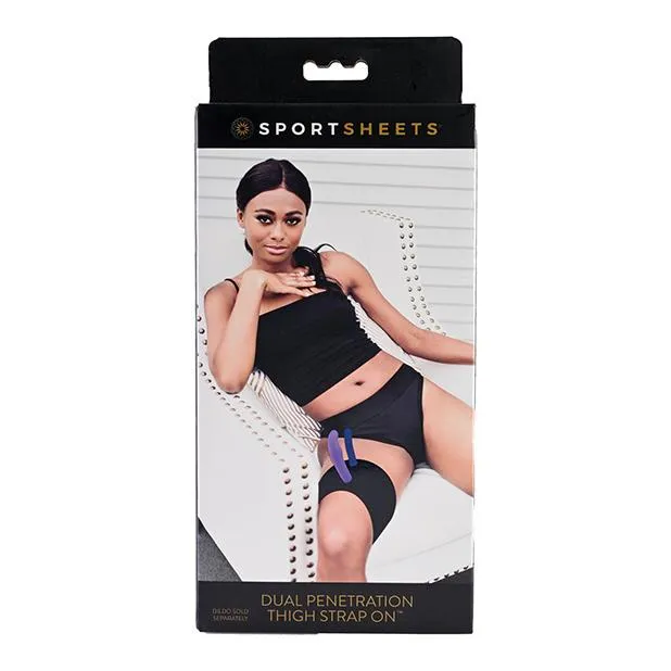 Dual Penetration Thigh Strap On Harness Sportsheets Female Sex Toys
