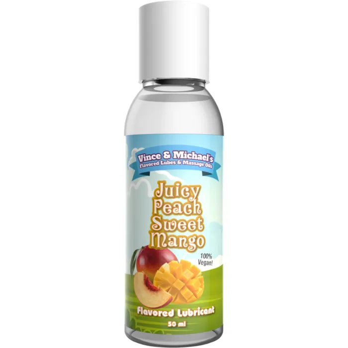 VINCE MICHAELS Vibrators VINCEN MICHAELS PROFESSIONAL LUBE JUICY PEACH SWEET MANG 50ML