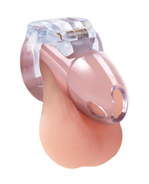 Electric Eel Male Sex Toys Lockmaster 35 Side Lock See Thru Chastity Cage