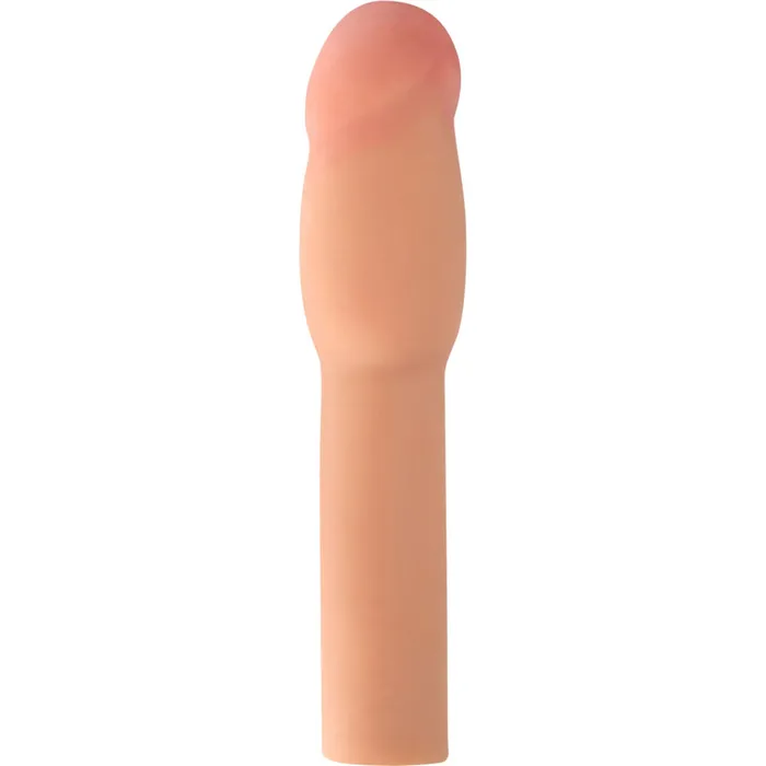 Hustler 4 Inch Penis Extension 8in Flesh Electric Novelties Male Sex Toys
