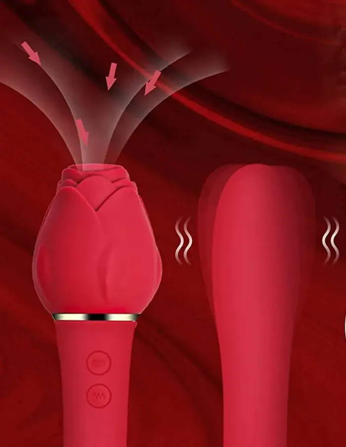 Suckle Rose Kinkly Vibrators