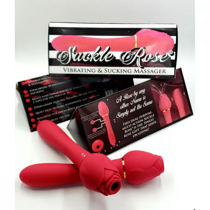 Suckle Rose Kinkly Vibrators