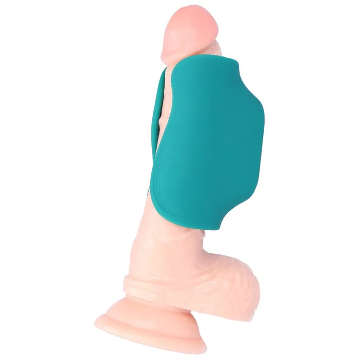 Vibrating Ribbed Silicone Penis Gripper Stroker Rechargeable HJ BJ Aide TooTimidcom Male Sex Toys