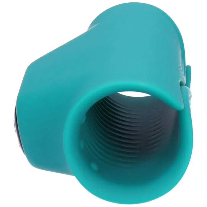 Vibrating Ribbed Silicone Penis Gripper Stroker Rechargeable HJ BJ Aide TooTimidcom Male Sex Toys