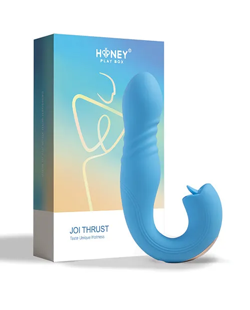 Vibrators Honey Play Box Joi App Controlled Thrusting Gspot Vibrator Clit Licker