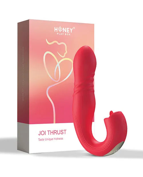 Vibrators Honey Play Box Joi App Controlled Thrusting Gspot Vibrator Clit Licker