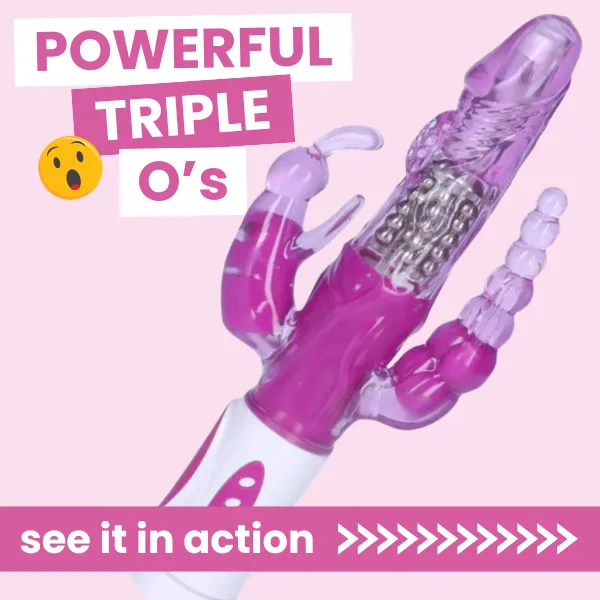 Vibrators TooTimidcom Rotating Triple Orgasm Stimulator
