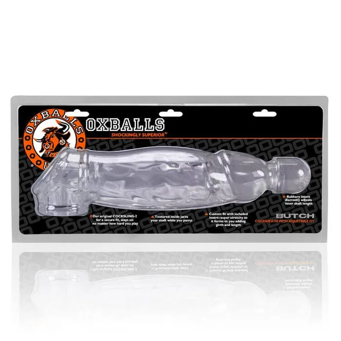 Anal OXBALLS Butch Cocksheath by Oxballs Transform Your Experience into a Veiny Slab of Beefy Delight