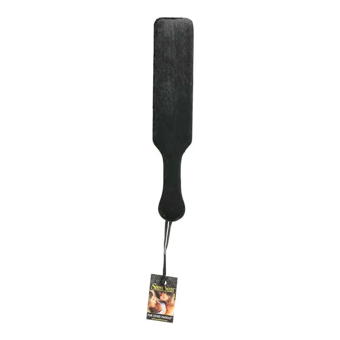 Anal Sport Sheets 145IN PADDLE BLACK FUR