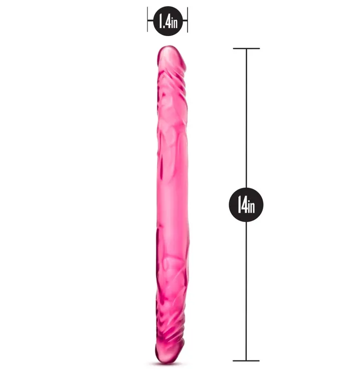 Blush Dildos B Yours By Blush Pink 14Inch Long Dildo