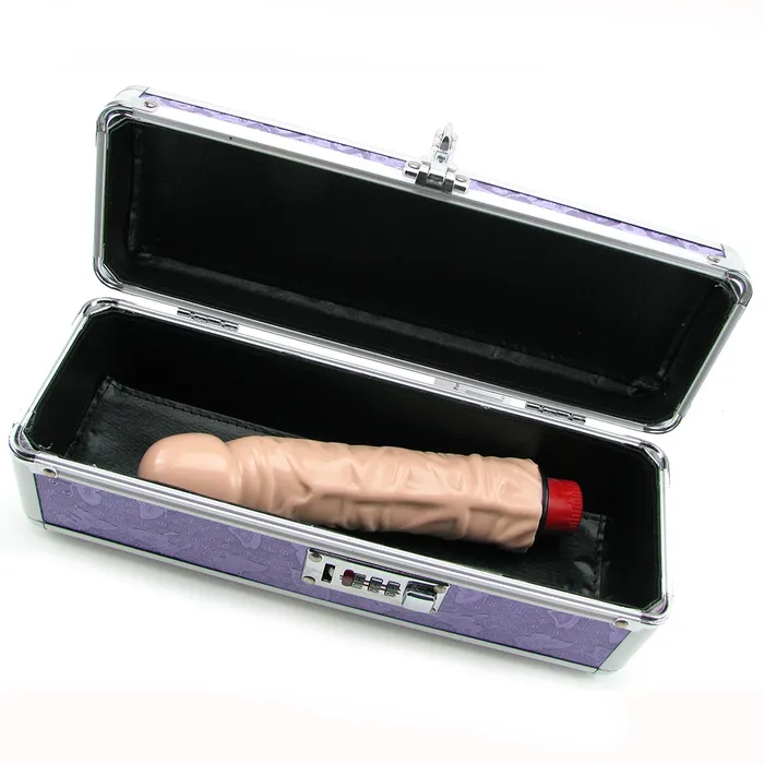 BMS Enterprises Vibrators Lockable Small Vibrator Case in Purple BMS Enterprises Vibrators Lockable Small Vibrator Case in Purple