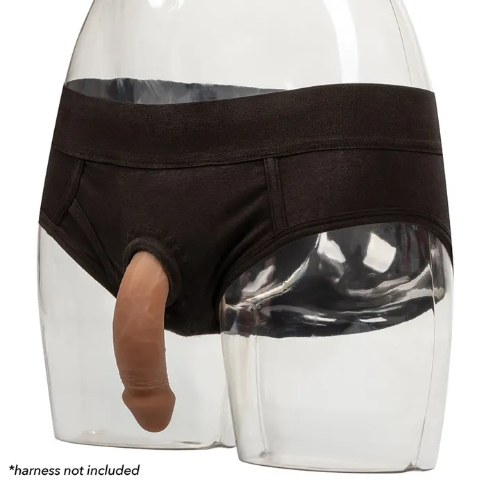 CAL EXOTICS Male Sex Toys Packer Gear Silicone Packing PenisBrown 5
