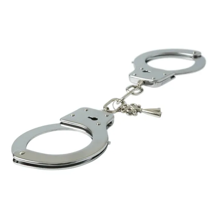 Couples SEX MISCHIEF METAL HANDCUFFS NICKEL FREE Sport Sheets