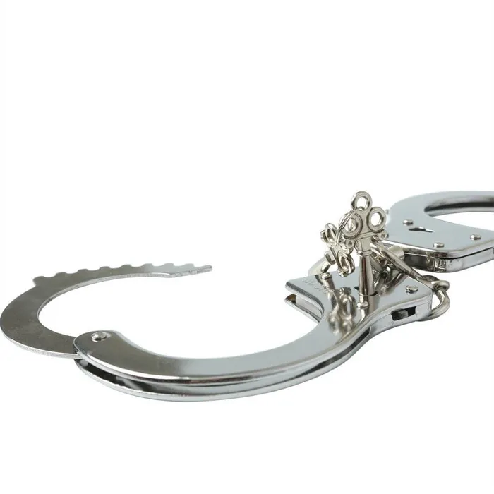 Couples SEX MISCHIEF METAL HANDCUFFS NICKEL FREE Sport Sheets