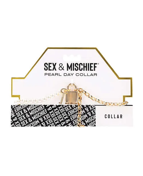 Couples Sport Sheets Sex and Mischief Pearl Day Collar