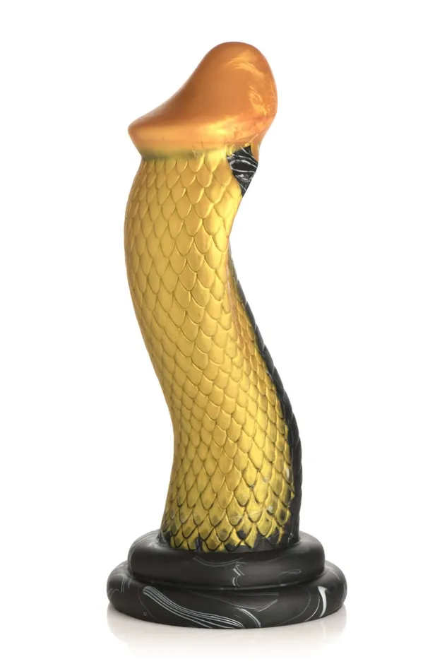 Creature Cocks Golden Mamba A Royal Silicone Dildo by XR Brands XR Brands Dildos