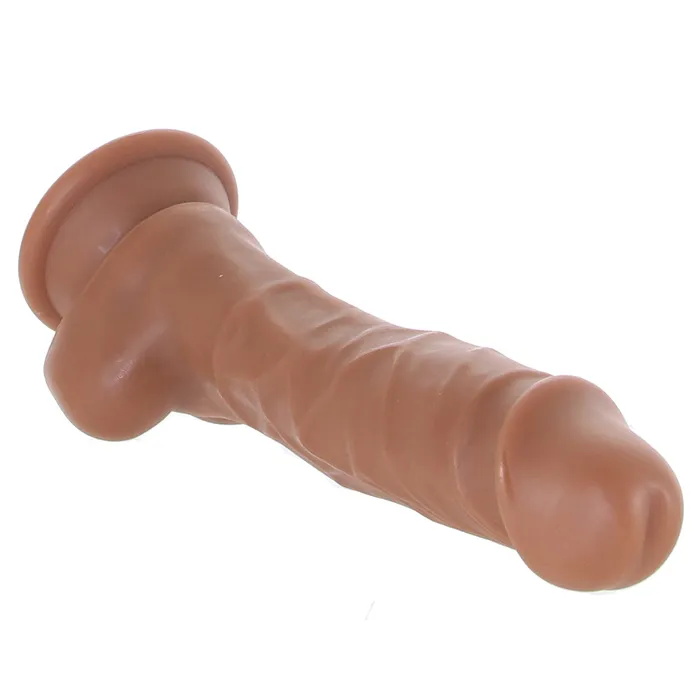 Evolved Novelties Dildos Selopa 7 Inch Natural Feel Flexskin Dildo in Dark