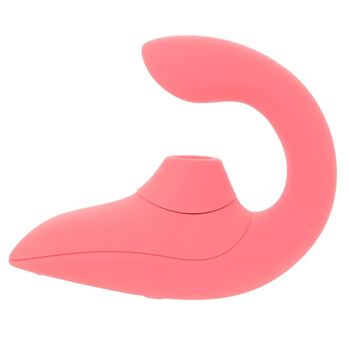 Female Sex Toys Womanizer Blend Dual Stimulator in Coral Womanizer
